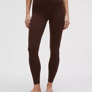 Lululemon Athletica Chocolate Brown Leggings